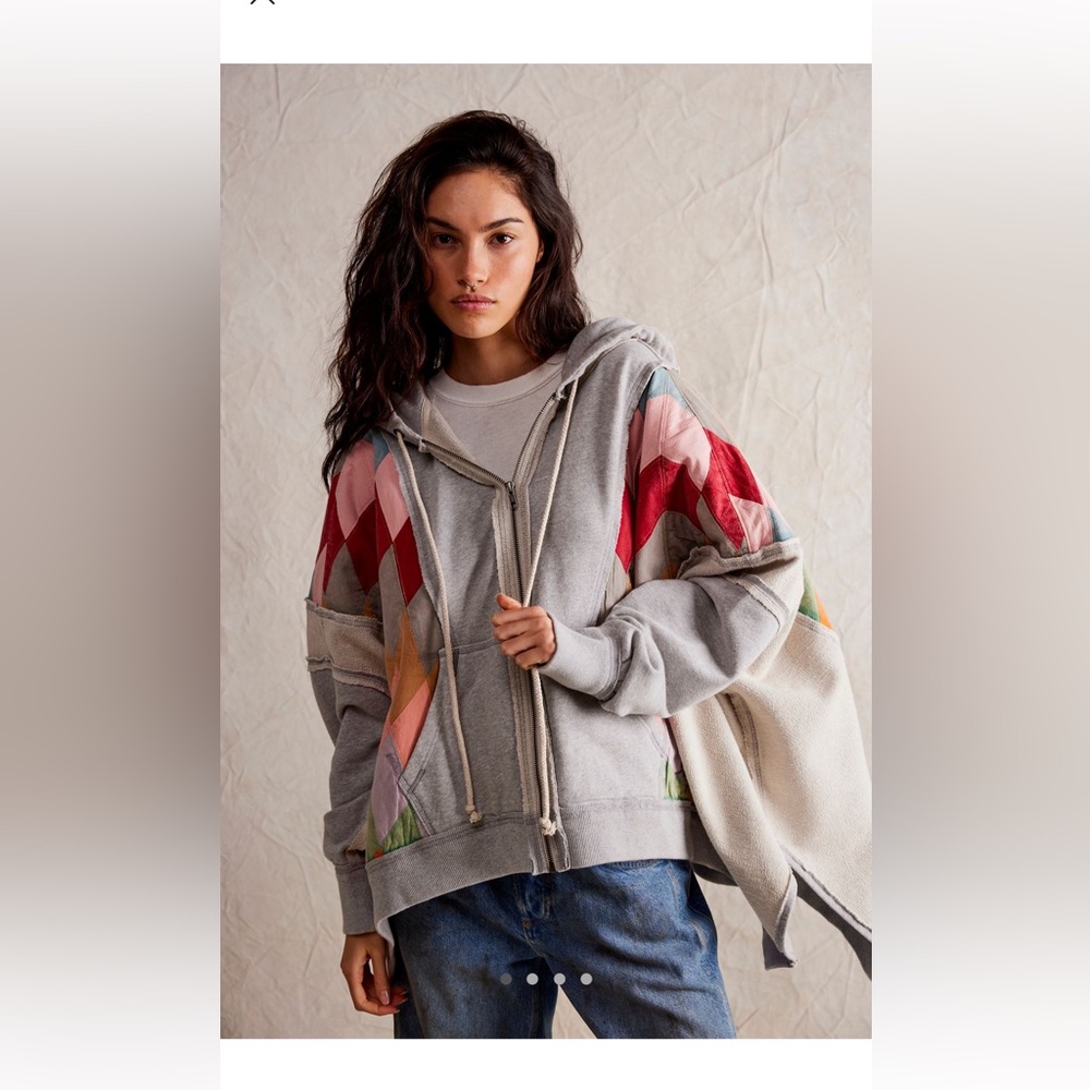 Free people with the free sha sha hoodie